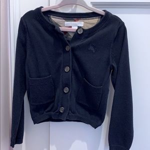 Burberry navy cardigan